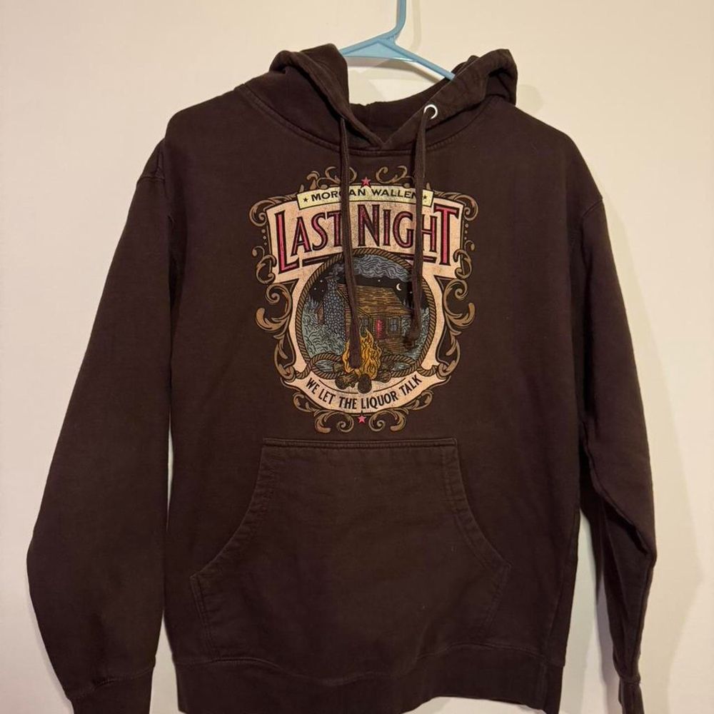 Last Night - Morgan Wallen Tour hoodie size medium